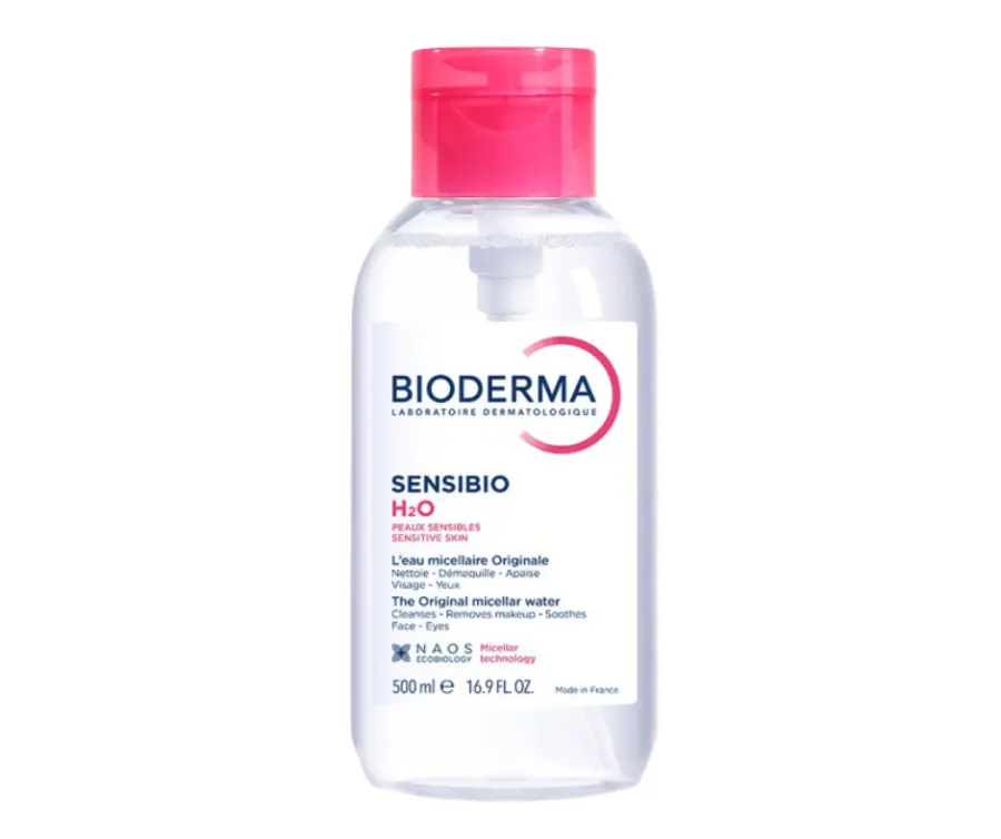 13989-bioderma sensibio h2o s pumpou 500ml